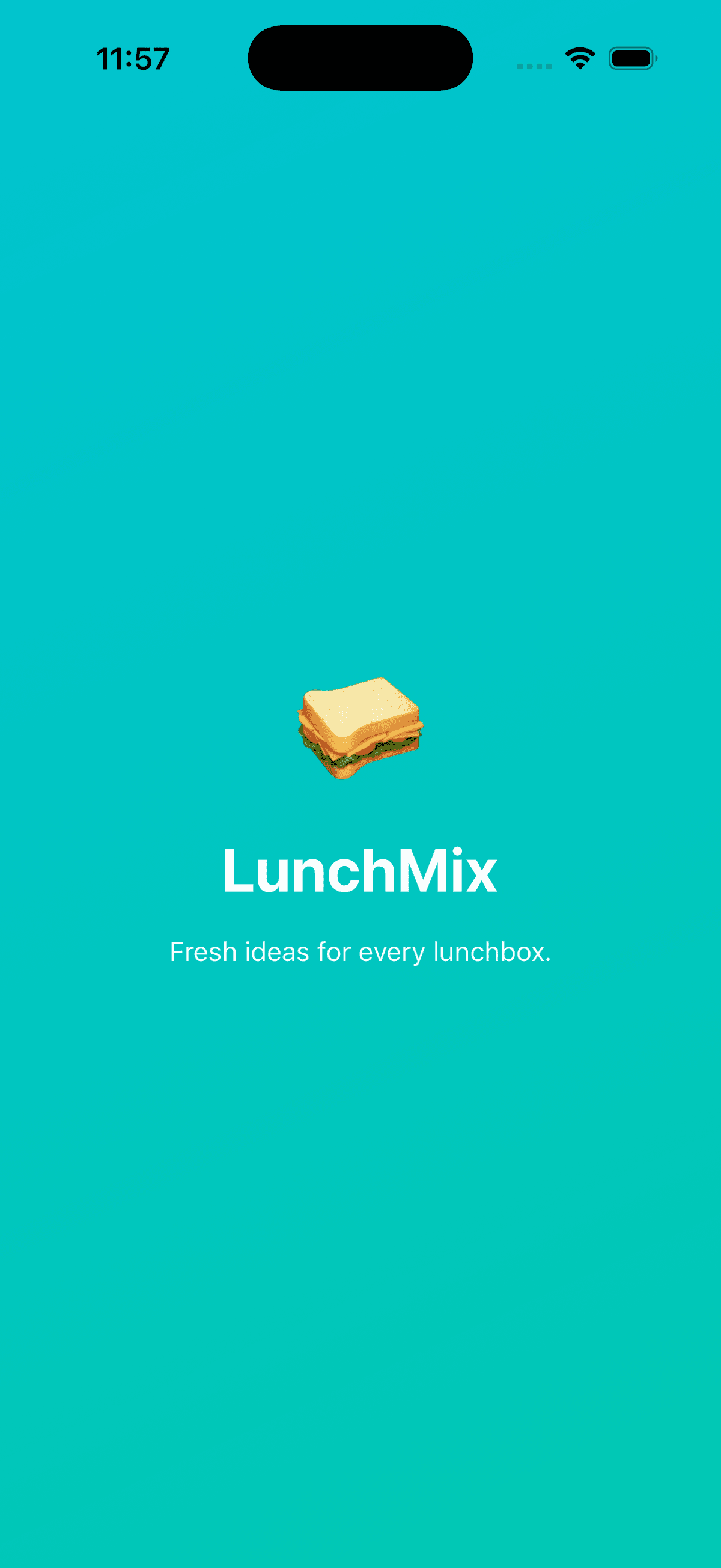 LunchMix app screenshot